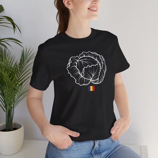 Funny Romania Cabbage T-Shirt: Unisex Jersey Tee