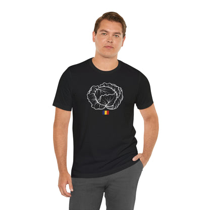 Funny Romania Cabbage T-Shirt: Unisex Jersey Tee