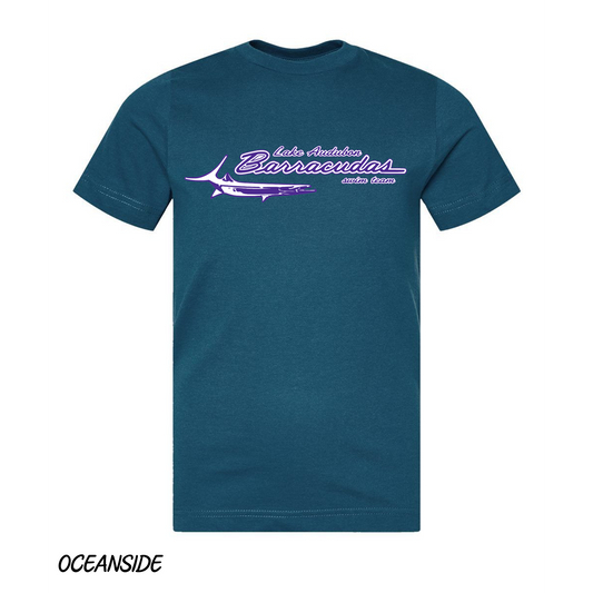 2026 Lake Audubon Barracudas Team T-Shirt - Adults