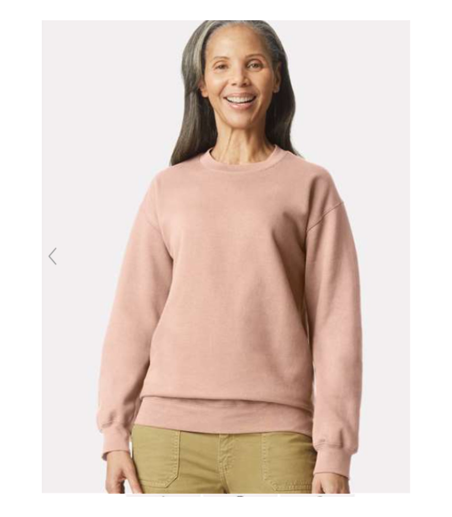 Independent Brand Crew Neckline Sweatshirt | Dusty Rose