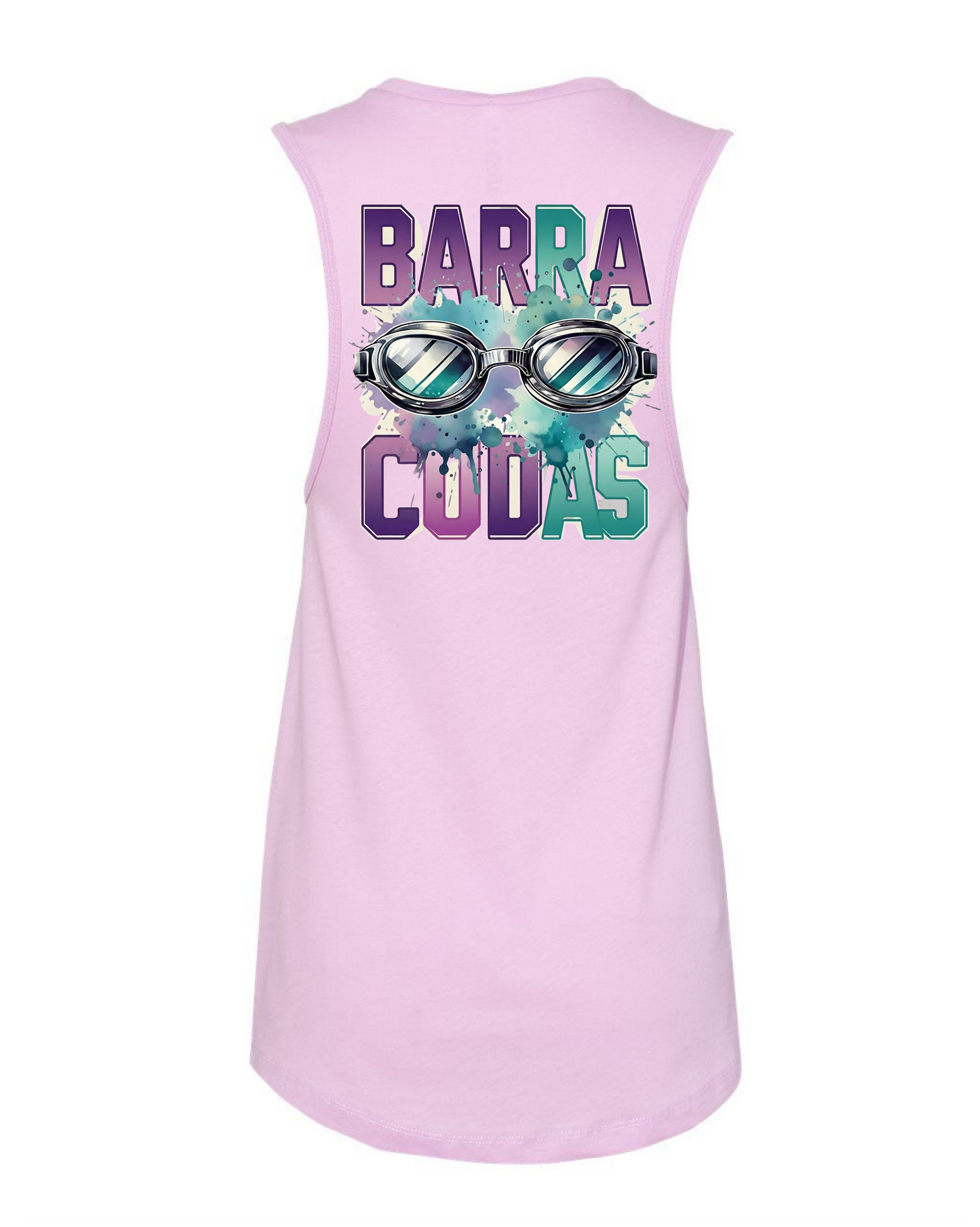 Barracudas Adult Bella + Canvas Tank | Relaxed Vintage BARRACUDAS Graphic Tank