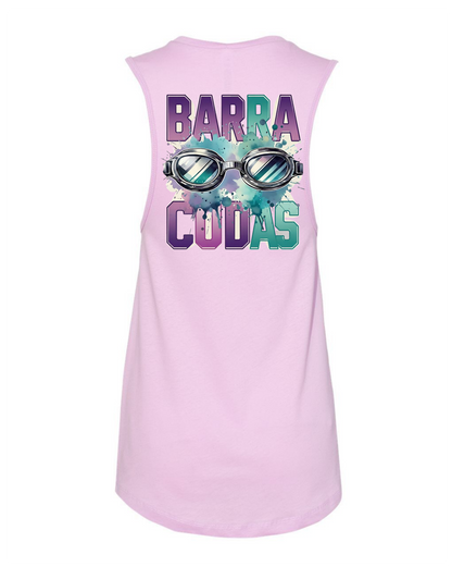 Barracudas Adult Bella + Canvas Tank | Relaxed Vintage BARRACUDAS Graphic Tank