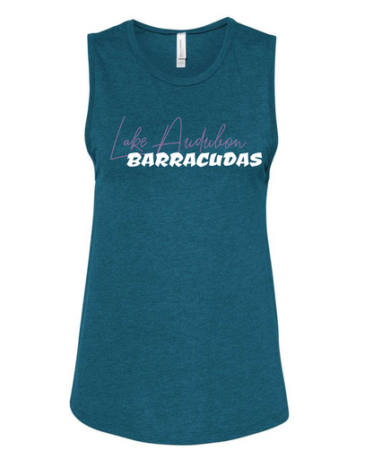 Barracudas Adult Bella + Canvas Tank | Relaxed Vintage BARRACUDAS Graphic Tank