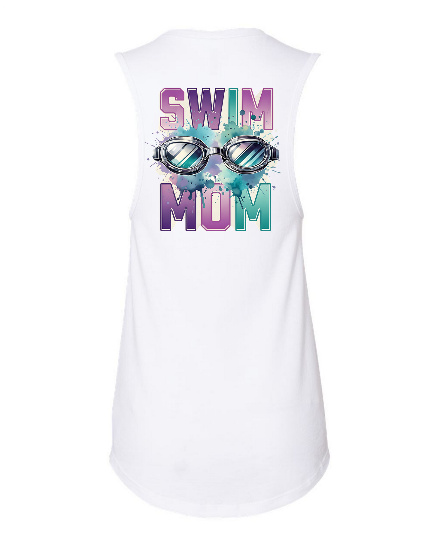 Barracudas  SWIM MOM Adult Bella + Canvas Tank Top