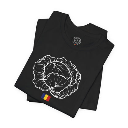 Funny Romania Cabbage T-Shirt: Unisex Jersey Tee
