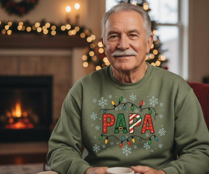 Christmas "Abuela" Sweatshirt | Matching family sweatshirts En Español | Familia Sweatshirts | Abuela Sweatshirt for Christmas