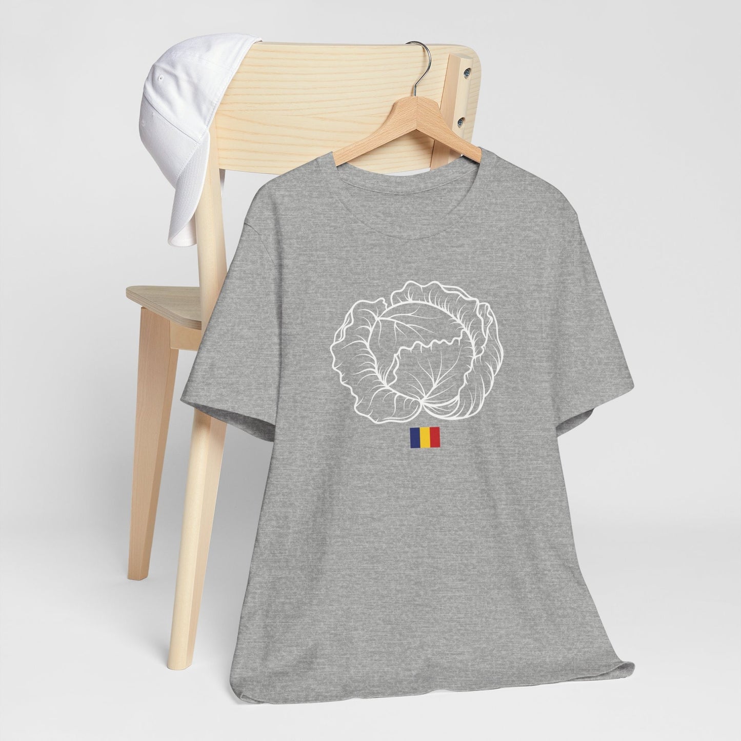 Funny Romania Cabbage T-Shirt: Unisex Jersey Tee